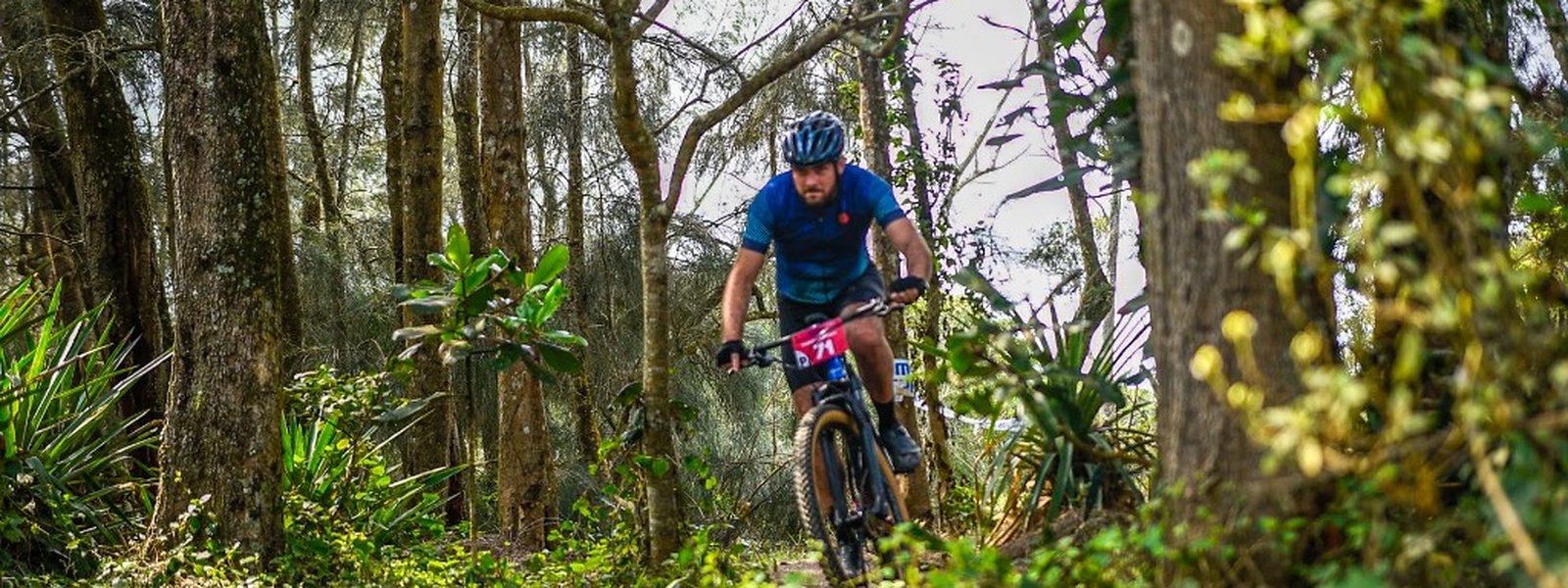 Pelotão em treino na estrada